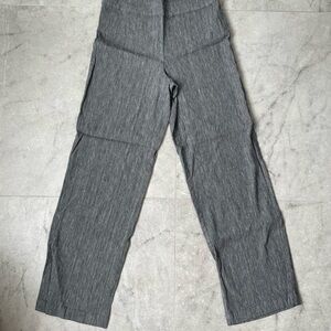 NIC+ZOE LINEN MIX PULL ON STRAIGHT LEG PANTS